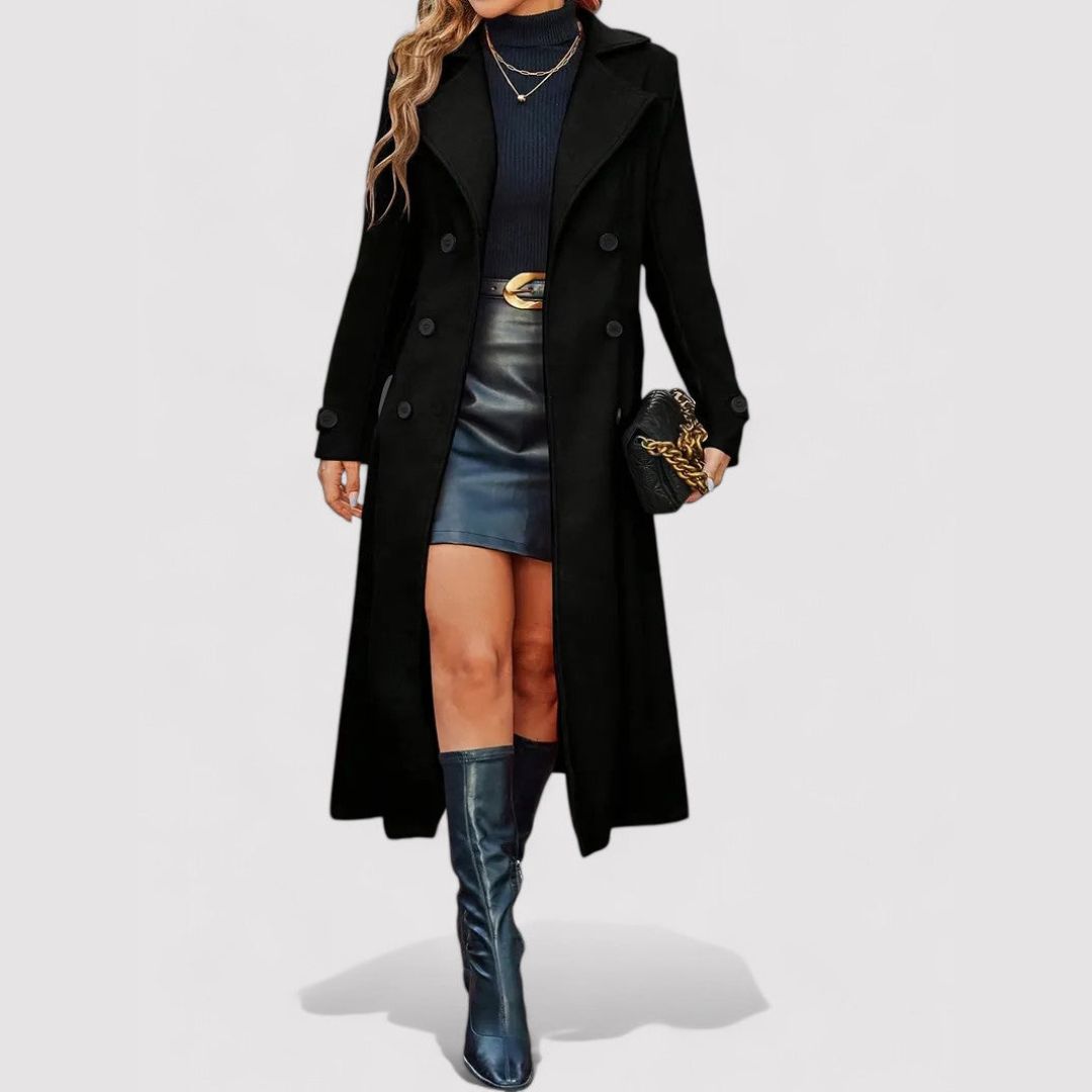 Casaco Outono/Inverno Leix- Casaco Comprido em várias Cores