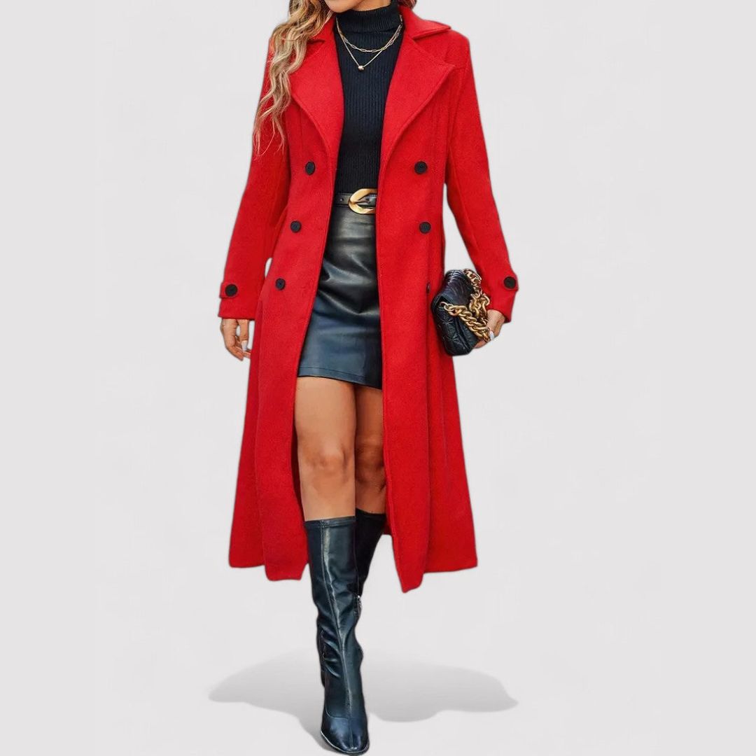 Casaco Outono/Inverno Leix- Casaco Comprido em várias Cores