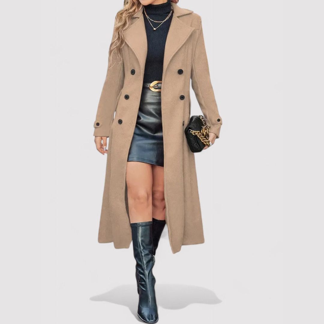 Casaco Outono/Inverno Leix- Casaco Comprido em várias Cores